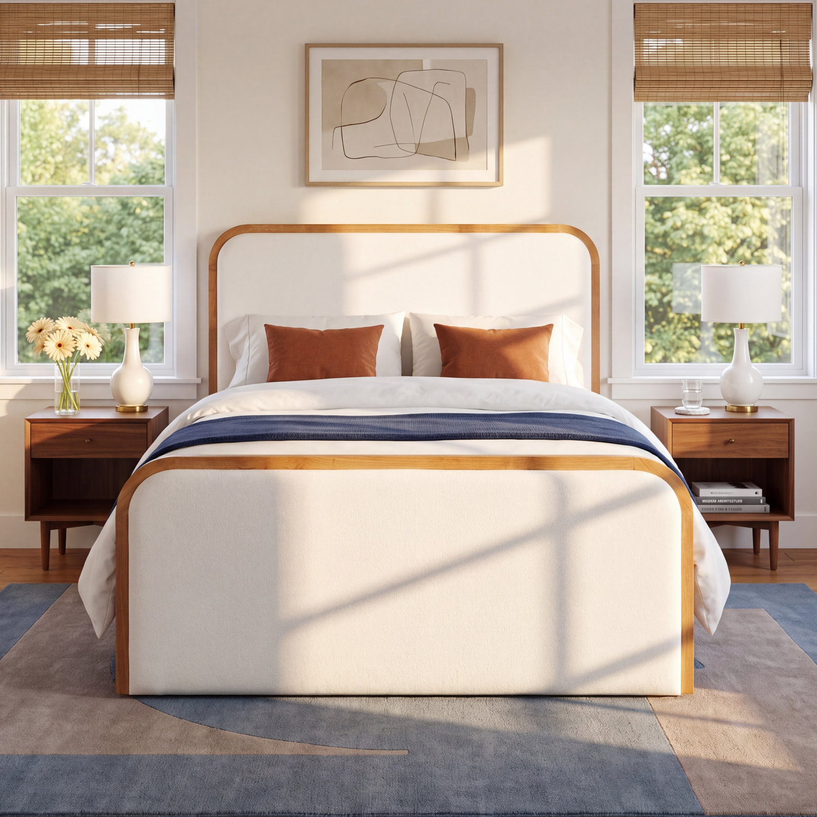 Wood Trim Bed