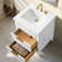 Bilroy 24'' Single Bathroom Vanity with Engineered Stone Top