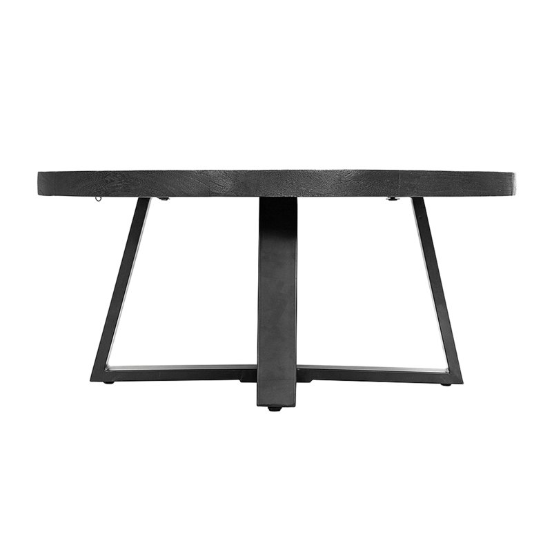 Table basse ronde D39.5X18 "