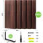 Tablette flottante en bois 5 pièces Alarins-1343399846