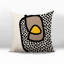 Oreiller carré réversible intérieur / extérieur Vie Abstract-109594642-109605627