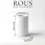 Rangement de comptoir ROUS Hardware - Support de meuble-lavabo en aluminium massif, 1 pièce, neige (blanc)-111515245