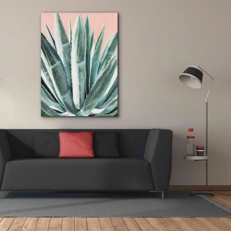 «Laughter» par Alana Clumeck, estampe numérique sur toile, H 54 po x l 40 po x P 1,5 po