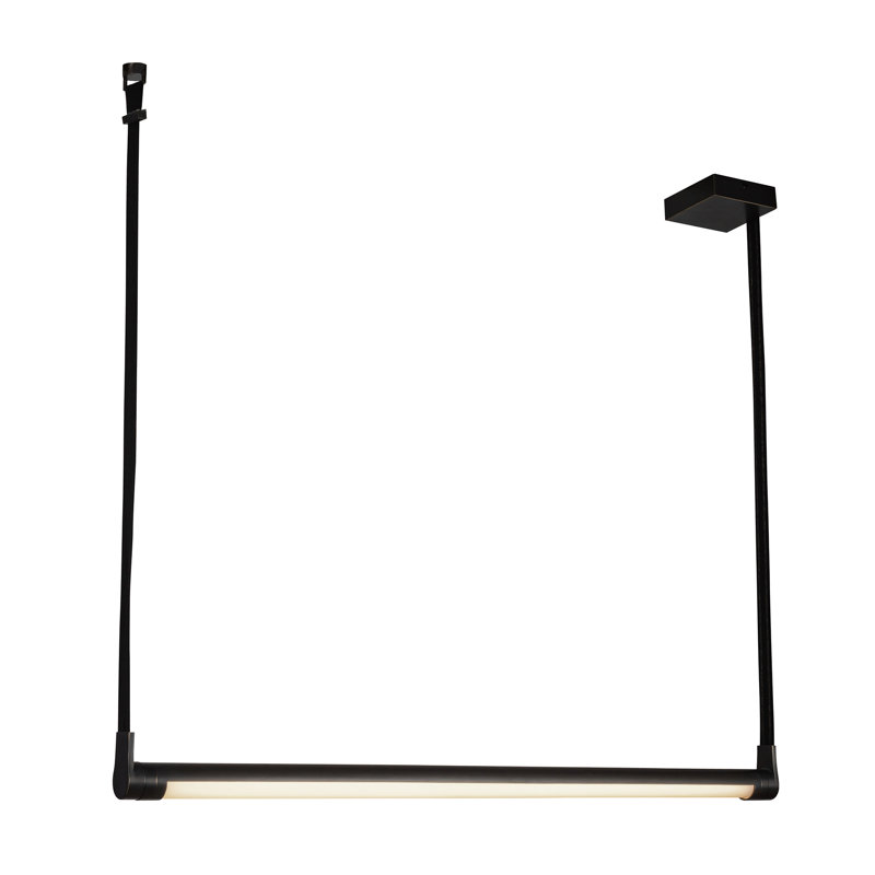 Laurence 1 - Light LED Pendant, Urban Bronze