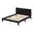 Solid Wood Platform Bed Frame With Headboard-124426355-124426356
