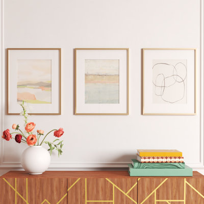 Areisy Mariana 16x20 Picture Frame, Metal Frame Display Poster 11x14 with Mat or 16 x 20 Without Mat