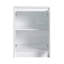 Armoire de rangement autoportante pour salle de bain