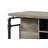 Antique Oak & Sandy Gray Finish Counter Height Table