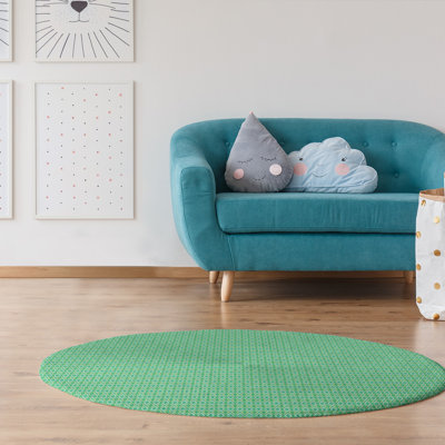 Chenille Geometric Indoor Rug