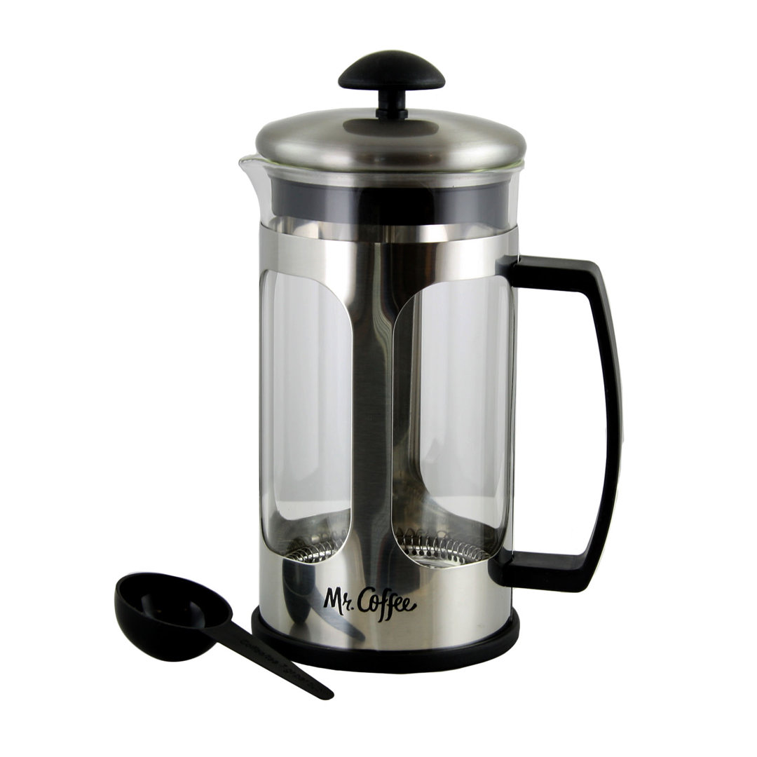 Gibson 4-Cup Mr. Coffee Daily Brew French Press Coffee Maker Gibson