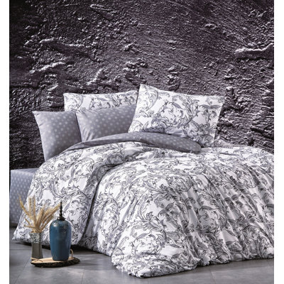 Ensemble de housse de couette 100% coton Glantz