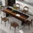 Modern Rectangular Solid Wood Dining Table-1811515627-1811515624