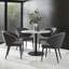 Marcus 46cm H Fabric Upholstered Side Chair in Grey-1253734884