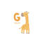 Animal Alphabet G - impression d'art graphique-52841557-52841558-52841559