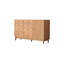 Armoire d'appoint en bois de cerisier moderne simple