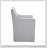 Grey Polyester Armchair with Rectangle Base Style