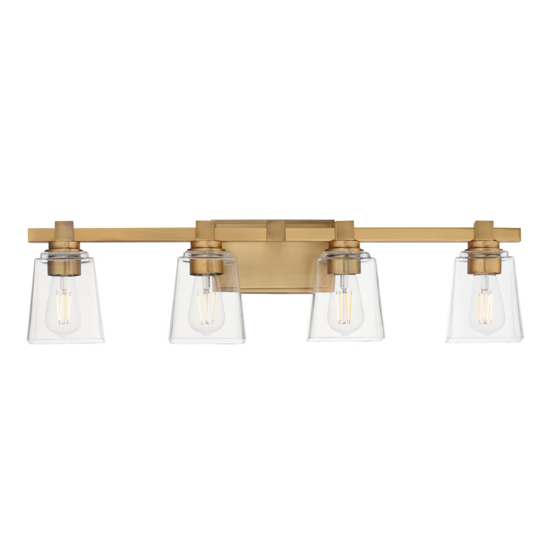 Cubos-Wall Sconce, Natural Aged Brass