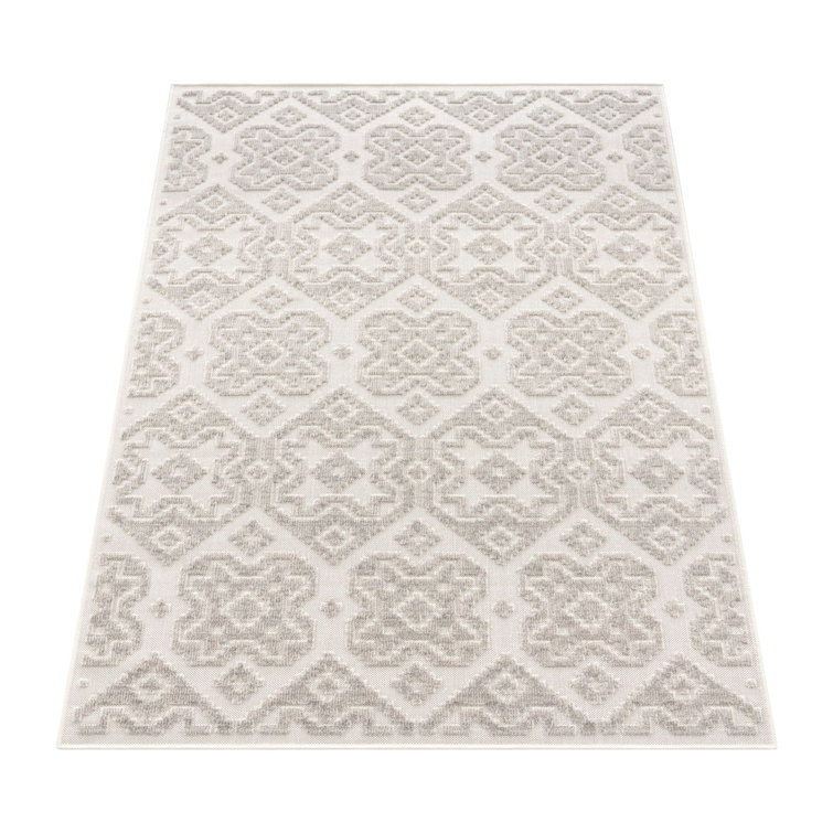 Harkesh Geometric Indoor / Outdoor Rug