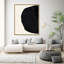 Modern Black Circle On White Background Print by Oliver Gal-69850277-69850280