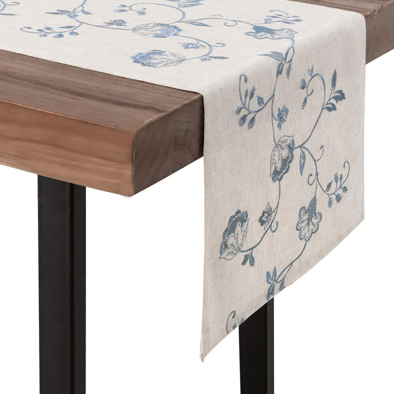 Chemin de table Kylah, Bleu