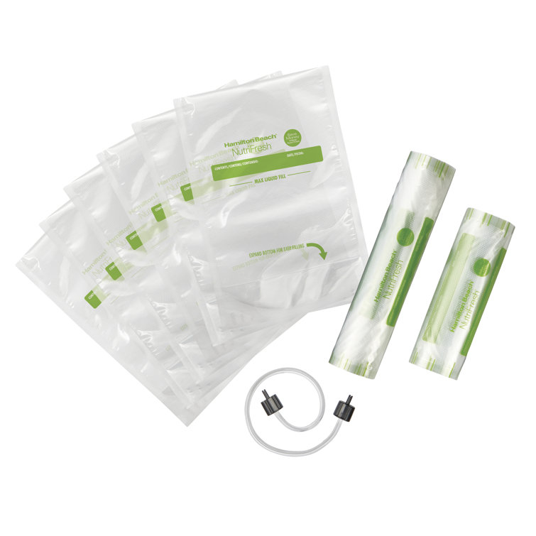 Hamilton Beach NutriFresh™ Easy-Fill Quart Size Vacuum Sealer Bags - 78306