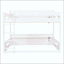 Lit superposé avec tablettes de rangement et ports USB-1505471043