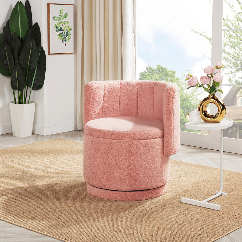 Canapé pivotant à 360 degrés avec espace de rangement caché, parfait pour la chambre à coucher, le salon et divers coins de détente