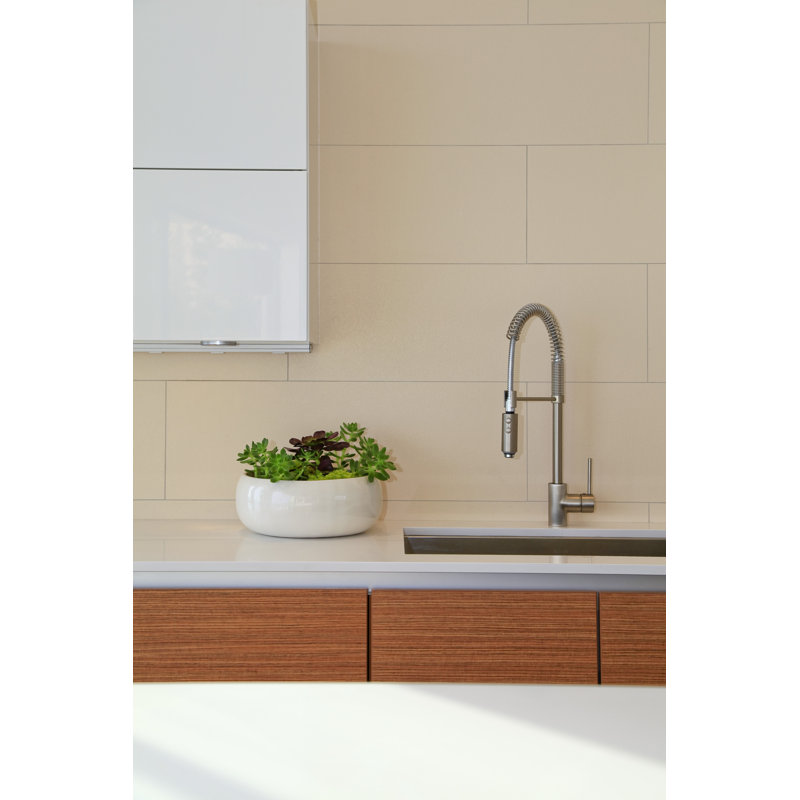 Pirellone Pre-Rinse Pull-Down Kitchen Faucet, Polished Nickel