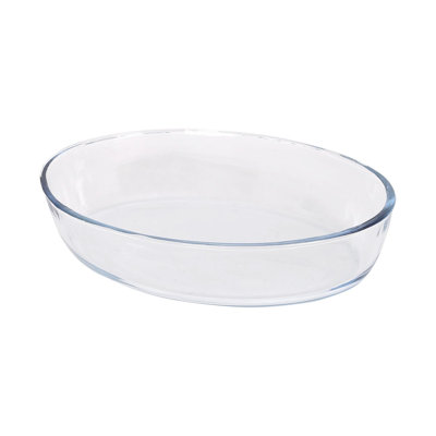 Argon Tableware Oval Glass Baker Bakeware