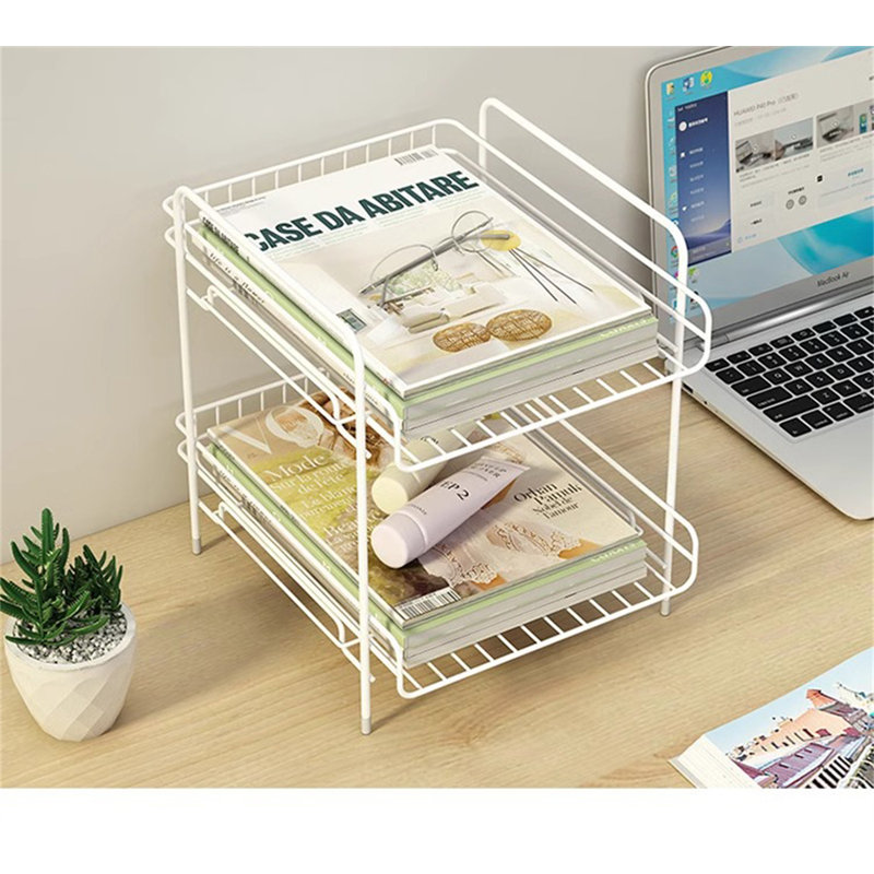 Tablette de bureau, bureau, bureau, organisateur, Blanc