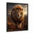 Black Single Picture Frameed Canvas