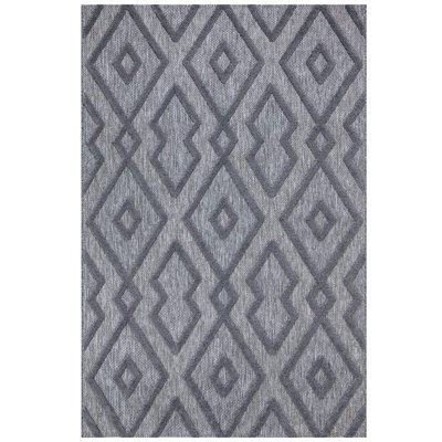 Roelfiene Rectangle Geometric Indoor / Outdoor Area Rug
