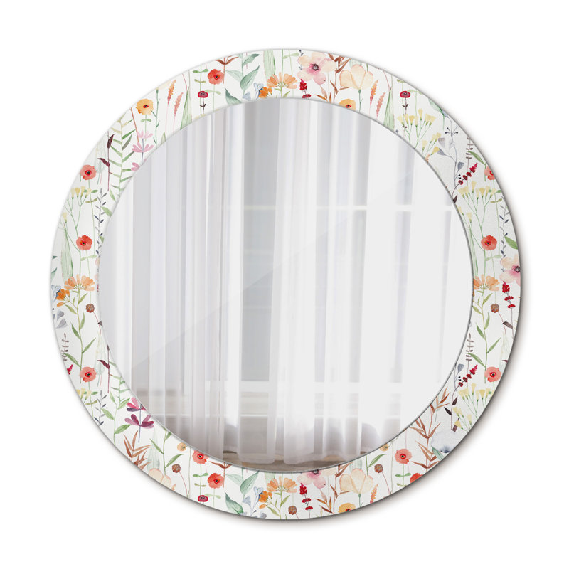 Huldar Glass Flat Wall Mirror