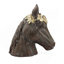 Pot de fleurs décoratif à tête de cheval pour l'intérieur et l'extérieur