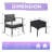 Ivancea 2 - Person Wicker Patio Dining Set with Square Table , Cushions Included-1457826150