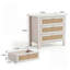 70cm W Solid Wood Bedside Table
