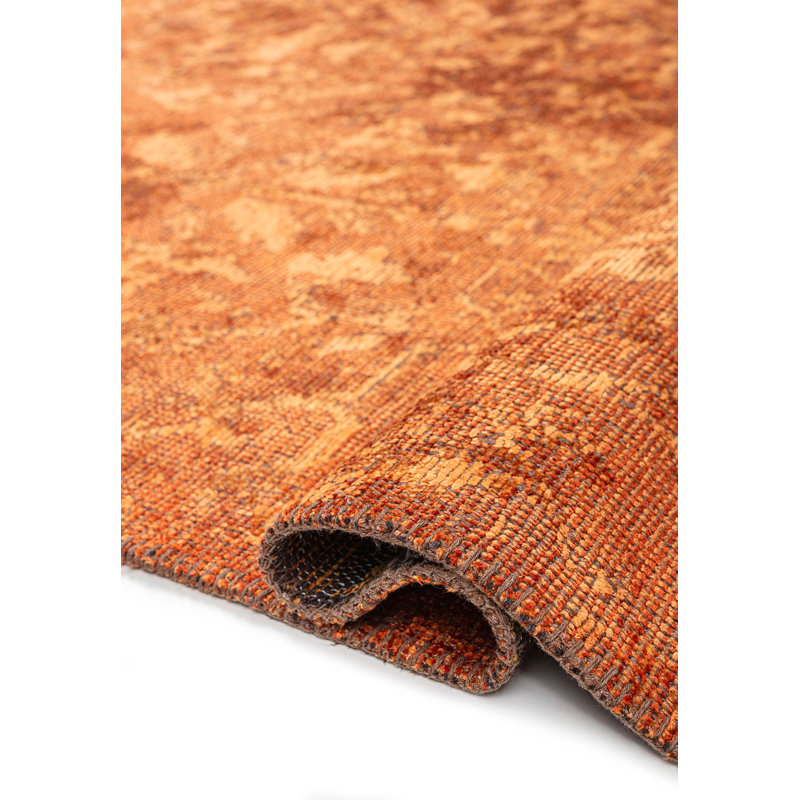 Sarang Floral Hand Loom Indoor / Outdoor Area Rug, Rectangle 6'7" x 9'10"