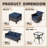 6-Piece Wicker Outdoor Sofa Set – Swivel Chairs & Hidden Storage Ottomans-1960388167