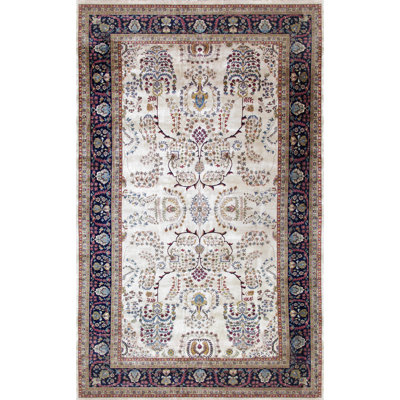 Azerbaijan Oriental Hand-Knotted Wool Area Rug
