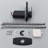 LED Waterfall Spout Single Hole Bathroom Faucet Mixer Tap with Cover Plate-90558060
