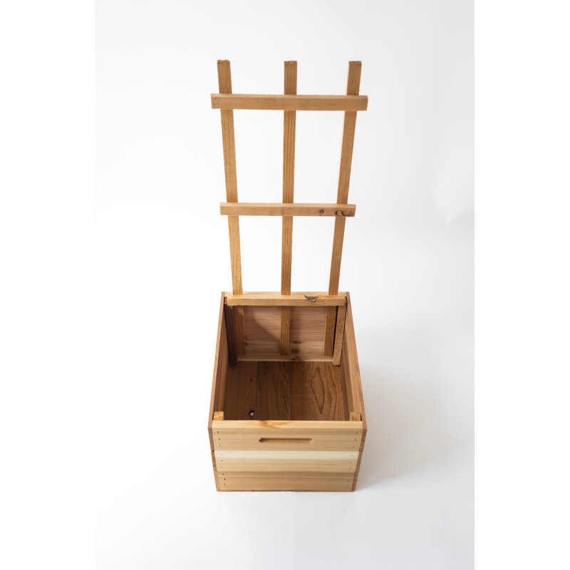 Boîte à fleurs en bois Veja