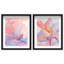 Watercolor Petals Set Shadowbox Abstract Print by Oliver Gal, Black Frame, 16 x 20-400532520-400532690