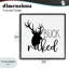 Giclée encadrée Buck Buck nue, design par Lux + Me Designs-396465594-396465596