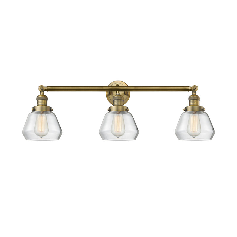 Chill 3 - Light Dimmable Vanity Light, 60 Watt Vintage Incandescent Bulb, Clear, Oil Rubbed Bronze