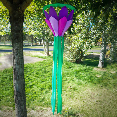 Manche à fleurs 39 po