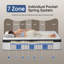 Grand matelas 12 po, matelas en mousse à mémoire de forme hybride dans une boîte avec gel rafraîchissant et ressorts ensachés, matelas de soutien mi-ferme-703242677-703242678