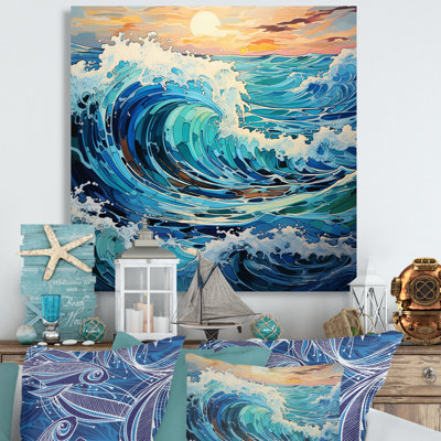 " Coastal Waves Of Wonder IV "