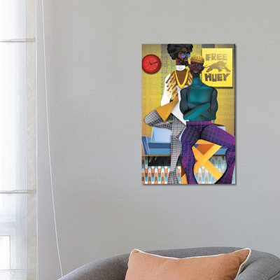 Right On by Jaleel Campbell - Wrapped Canvas Print