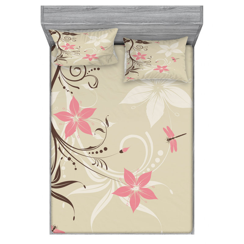 Microfiber Sheet Set, Full Sheet Set with Fitted Sheet