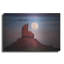  «Moonrise Over Monument Valley» par David Drost, art mural en métal, 16 po x 12 po-671553341